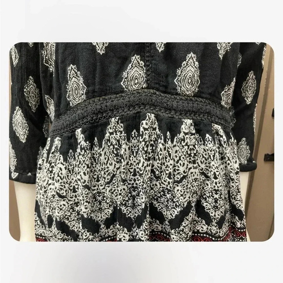 Papa Vancouver Boho Tunic Long Sleeve Top Size XL - Picture 12 of 12